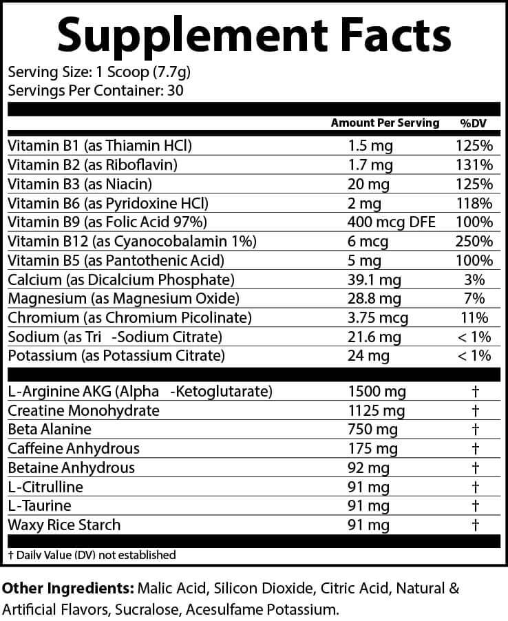 The Engineer Pre Workout - Honeydew Watermelon