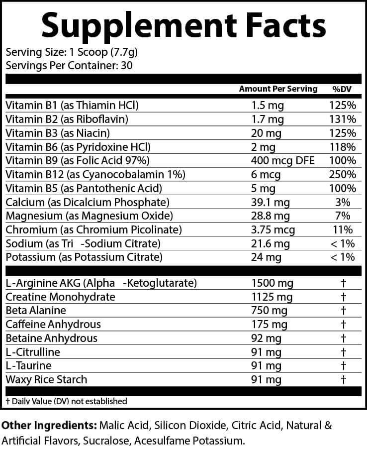 The Engineer Pre Workout - Honeydew Watermelon