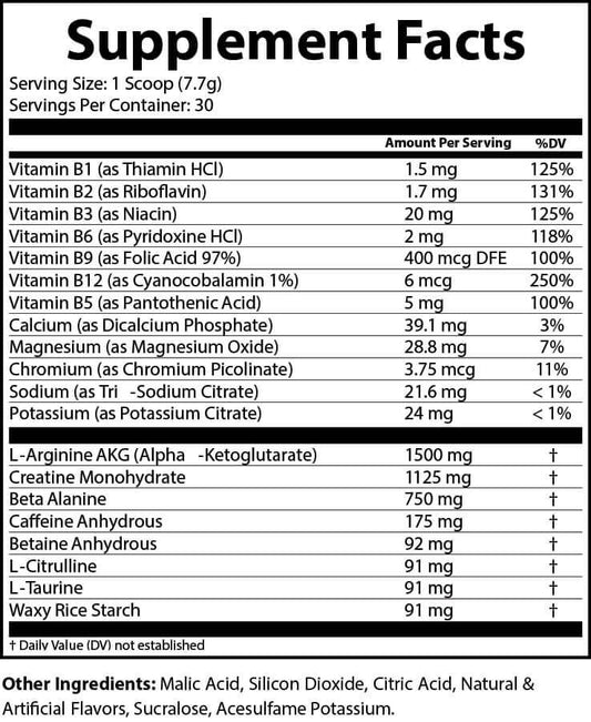 The Engineer Pre Workout - Honeydew Watermelon